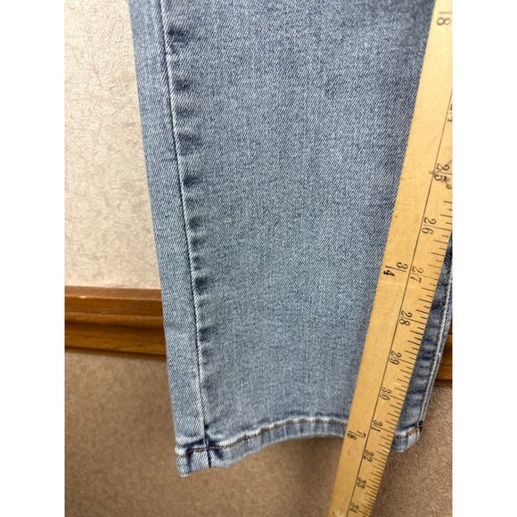 Modern American Fig Women's Jeans Eureka Rip Knee Denim Blue Size 31 NEW - Picture 7 of 12